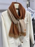 H*ERMES scarf cashmere 30*160CM AN24111906