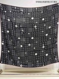 C*HANEL scarf cashmere 140*140CM AN24111901
