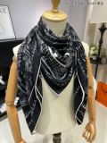 H*ERMES scarf cashmere 140*140CM AN24111908
