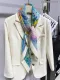 H*ERMES scarf cashmere 90*90CM AN24111904
