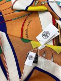 H*ERMES scarf cashmere 94*188CM AN24111909