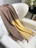 H*ERMES scarf cashmere 30*160CM AN24111906