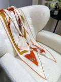 H*ERMES scarf cashmere 94*188CM AN24111909