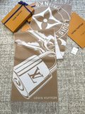 L* V scarf cashmere 34*220CM AN24112501