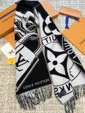 L* V scarf cashmere 34*220CM AN24112501