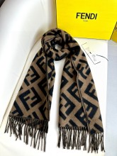 F*ENDI scarf cashmere 45*170CM AN24112502