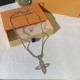 Louis Vuitton 1:1 jewelry necklace yy24120212