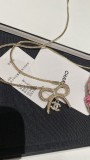Chanel 1:1 jewelry necklace yy24120216