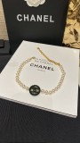 Chanel 1:1 jewelry necklace yy24120213