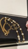 Chanel 1:1 jewelry necklace yy24120214