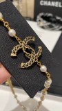 Chanel 1:1 jewelry necklace yy24120214