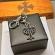 𝐂𝐡𝐫𝐨𝐦𝐞 𝐡𝐞𝐚𝐫𝐭 Keychain JM24121402