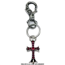 𝐂𝐡𝐫𝐨𝐦𝐞 𝐡𝐞𝐚𝐫𝐭 Keychain JM24121406