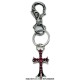 𝐂𝐡𝐫𝐨𝐦𝐞 𝐡𝐞𝐚𝐫𝐭 Keychain JM24121406