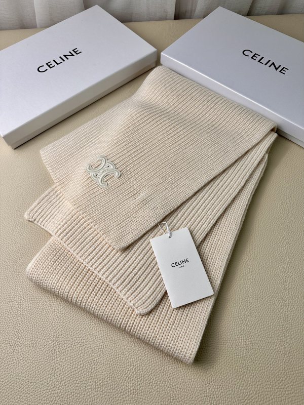 C*ELINE scarf cashmere 230*30CM AN24122502