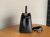 Fendi original togo leather Medium PEEKABOO OL25010408