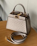 Fendi original togo leather Medium PEEKABOO OL25010409