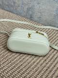 Saint Laurent Original Monogram All Over Small Satchel In Suede bag MTX25011206