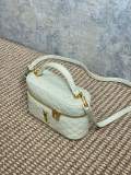 Saint Laurent Original Monogram All Over Small Satchel In Suede bag MTX25011206