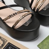 Gucci women high heel 8cm shoes HG25032301