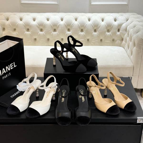 Chanel high heel 8.5cm shoes HG25061119