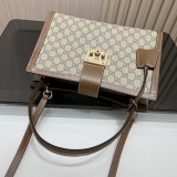 Guccii GG Padlock top handle bag EY25062805