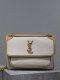 Saint Laurent Original Monogram All Over Small Satchel In Suede bag YG25071502