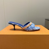 Louiis vuitton sandal shoe heel 5.5cm HG25081605