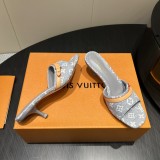 Louiis vuitton sandal shoe heel 5.5cm HG25081605
