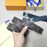 Louiis vuitton 4.0cm original men belt ZN25091501