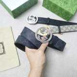 Guccii 4.0cm original men belt ZN25091504