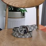 Guccii 4.0cm original men belt ZN25091507