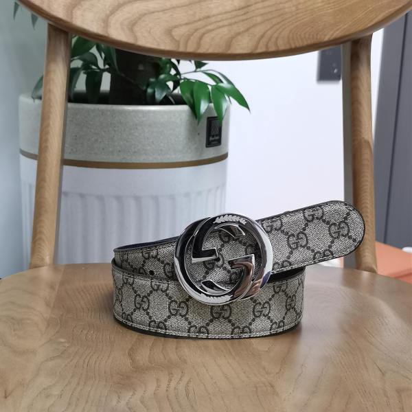 Guccii 4.0cm original men belt ZN25091507