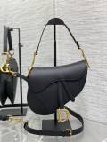 DIOR 𝗖𝗗 𝗦𝗮𝗱𝗱𝗹𝗲 Original leather shoulder bag  BF25121606