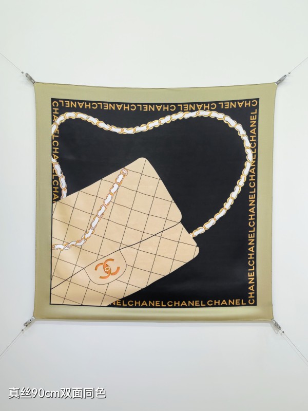 chaneel original women silk scarf 90-90cm AN26012718