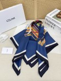 CELINE original women silk scarf 90-90cm AN26012813