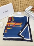 CELINE original women silk scarf 90-90cm AN26012813
