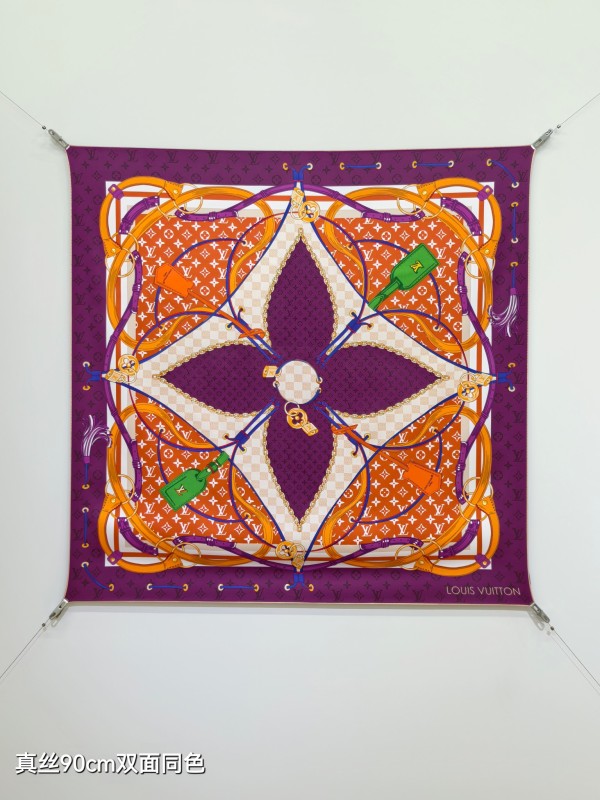 Louis vuiittonn original women silk scarf 90-90cm AN26012715