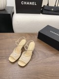Chanel Leather women 7cm high heel shoes HG26090921