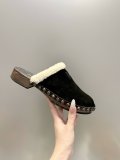 Miu Leather Miu women sandal shoes HG26090942