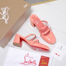 Christian Leather Louboutin women 5.5cm high heel shoes HG26102923
