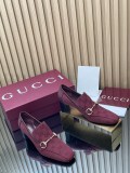 Gucci Leather women 6cm high heel shoes HG26090420