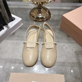 Miu Leather Miu women sandal shoes HG26101147