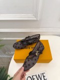 Louis Leather Vuitton women flat shoes HG26102730