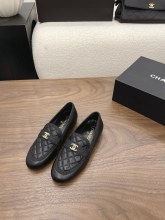 Chanel Leather women flat shoes HG26082813
