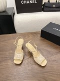 Chanel Leather women 7cm high heel shoes HG26090921