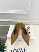 Loewe Leather women flat shoes HG26090842