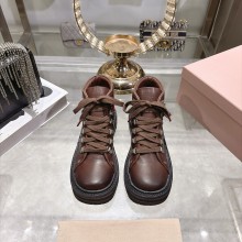 Miu Leather Miu women boots HG26090243