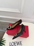 Salvatore Leather Ferragamo women 4.5cm high heel shoes HG26090151