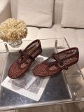 Alaia Leather women flat shoes HG260929118